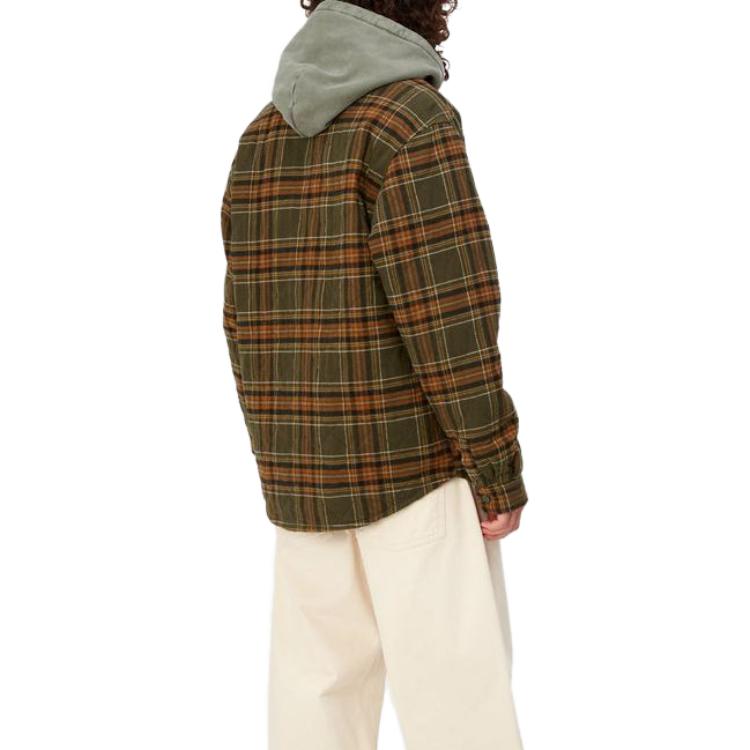 Purchase Carhartt WIP 格紋綠色長袖襯衫外套 I032212-1P6-XX