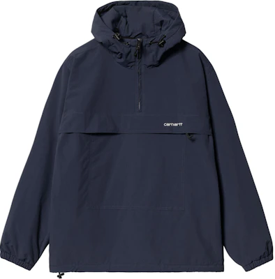 Carhartt WIP 防風半拉鏈連帽外套 男女款 空軍藍 I030820-2AH-XX Buy Carhartt WIP 防風半拉鏈連帽外套 男女款 空軍藍 I030820-2AH-XX