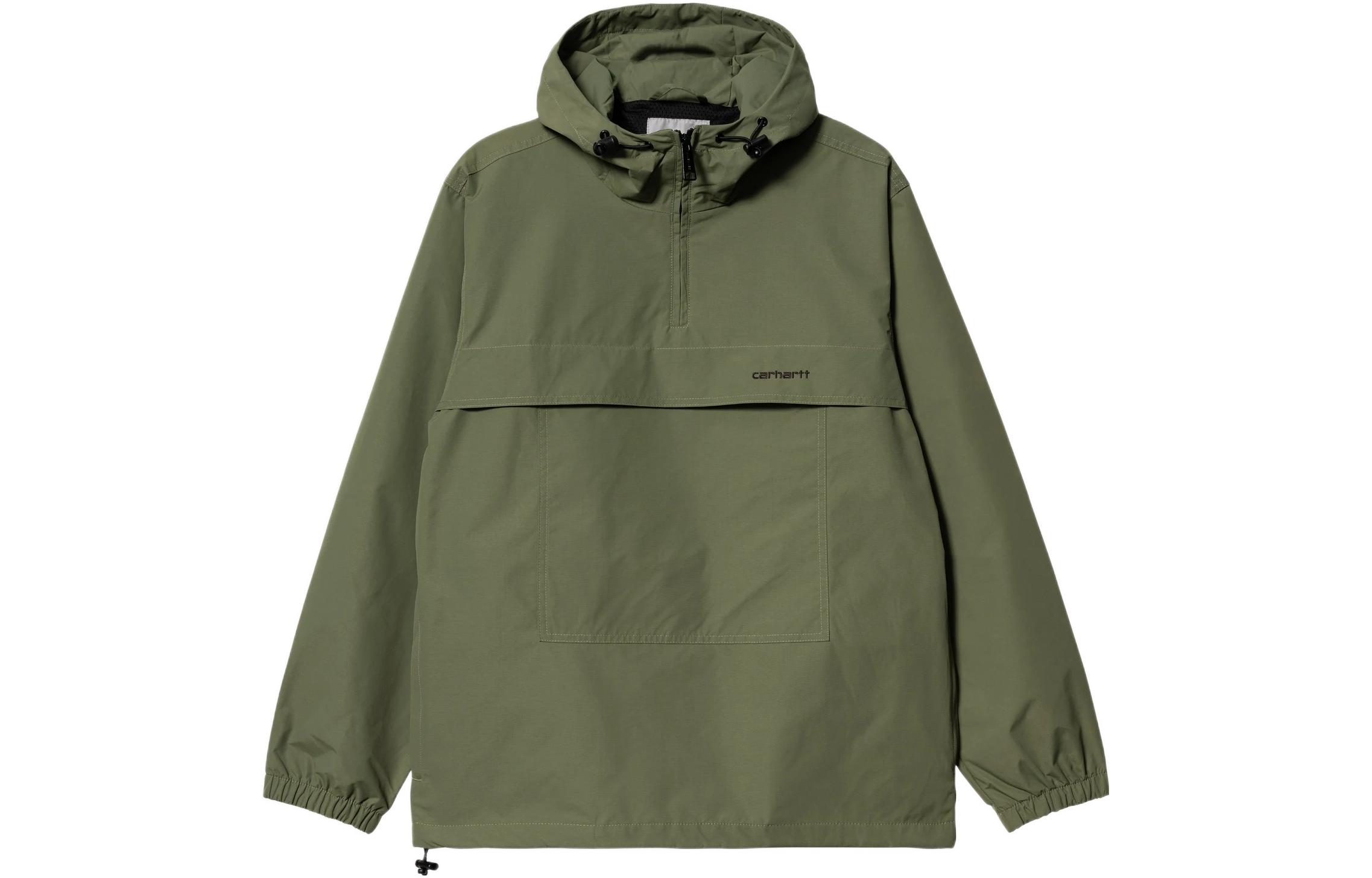 Carhartt WIP Windbreaker Pullover Jacket Green Hoodie I030008-0SK-XX