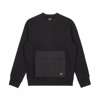 Carhartt WIP Winter Crewneck Fleece Sweatshirt Black CHXSWA192017D-BKX