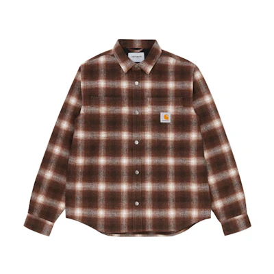 Carhartt WIP Wool-Lined Shirt Jacket Tobacco Color I028357-47-90