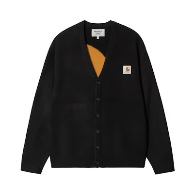 Carhartt WIP Awake NY Navy Logo Knit Sweater SS23 Unisex Collab. I031344-07Q-XX