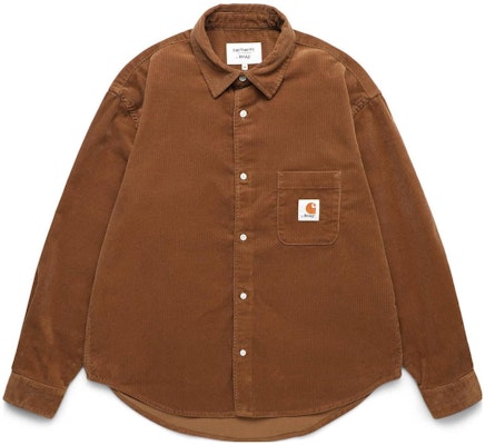 Carhartt WIP x Awake NY SS23 Brown Pocket Logo Shirt Jacket Unisex. AWK-CAR23-TP001-BRO Order Carhartt WIP x Awake NY SS23 Brown Pocket Logo Shirt Jacket Unisex. AWK-CAR23-TP001-BRO
