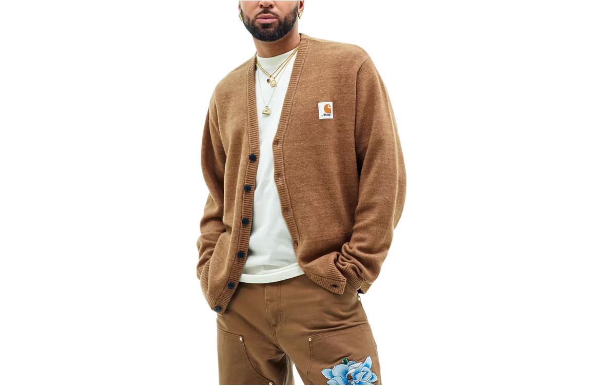 Order Carhartt WIP x Awake NY Unisex V-Neck Solid Knit Sweater I031344-07R-XX