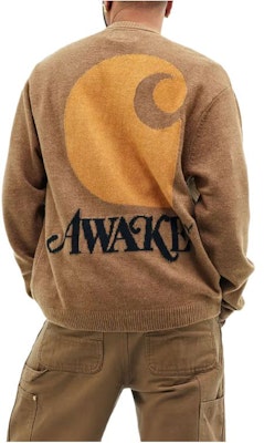 Carhartt WIP x Awake NY Unisex V-Neck Solid Knit Sweater I031344-07R-XX Lookbook Carhartt WIP x Awake NY Unisex V-Neck Solid Knit Sweater I031344-07R-XX