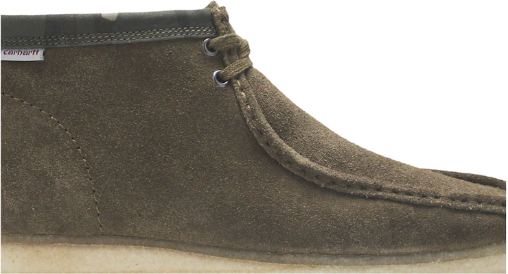 Carhartt WIP x Clarks Wallabee 'Olive Camo' Kasut Lelaki Kelabu Hijau 26146168 Order Carhartt WIP x Clarks Wallabee 'Olive Camo' Kasut Lelaki Kelabu Hijau 26146168