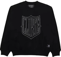 Carhartt WIP x Clipse SS24 Logo Pullover Hoodie Unisex Black I035098-BLACK Carhartt WIP x Clipse SS24 Logo Pullover Hoodie Unisex Black I035098-BLACK