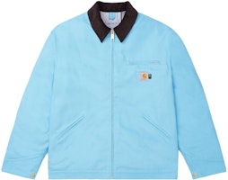 Carhartt WIP x IAB Studios FW23 Detroit Jacket Blue - Retro Workwear Style A232043-21PXX Carhartt WIP x IAB Studios FW23 Detroit Jacket Blue - Retro Workwear Style A232043-21PXX