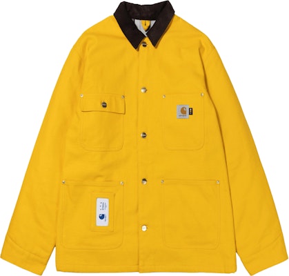 Carhartt WIP x IAB Studios FW23黄色密歇根工装外套刺绣Logo. A232041-30XX Order Carhartt WIP x IAB Studios FW23黄色密歇根工装外套刺绣Logo. A232041-30XX