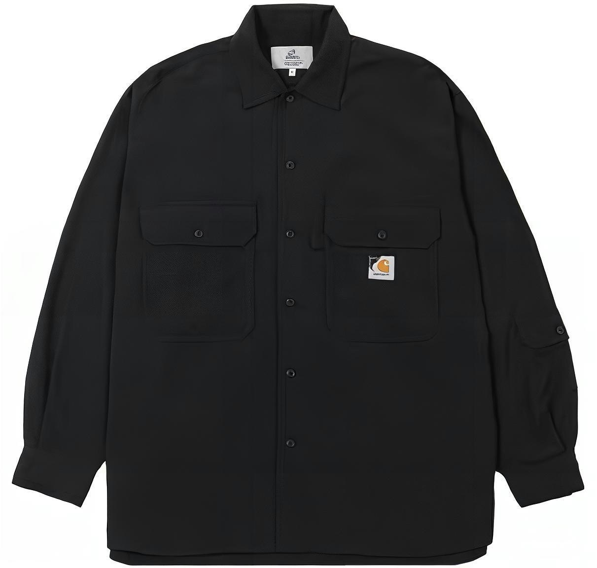 carhartt-wip-x-invincible-ss-23-loose-fit-black-long-sleeve-shirt-a222081-bk