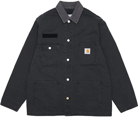 Carhartt WIP x Journal Standard 黑色水洗徽標貼布扣子外套 男女適穿 A222089-22F-89PD Order Carhartt WIP x Journal Standard 黑色水洗徽標貼布扣子外套 男女適穿 A222089-22F-89PD