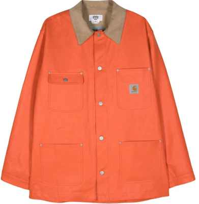 Carhartt WIP x Junya Watanabe聯名標誌口袋長袖外套橙色 WM-J901-100 Buy Carhartt WIP x Junya Watanabe聯名標誌口袋長袖外套橙色 WM-J901-100