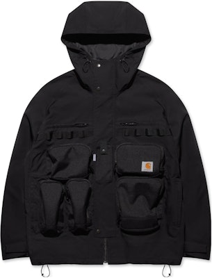 Carhartt WIP x JUNYA WATANABE Jaket Utility Multi-Pocket Hitam WLJ9011001S Order Carhartt WIP x JUNYA WATANABE Jaket Utility Multi-Pocket Hitam WLJ9011001S