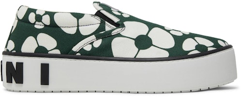 Carhartt WIP x Marni Paw Sneaker 'Forest Green Floral' SNZU013103-P4927-ZO265 Carhartt WIP x Marni Paw Sneaker 'Forest Green Floral' SNZU013103-P4927-ZO265