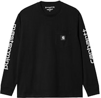 Carhartt WIP x mastermind JAPAN Crewneck Sweatshirt Black Collaboration. A222073-89-XX Carhartt WIP x mastermind JAPAN Crewneck Sweatshirt Black Collaboration. A222073-89-XX