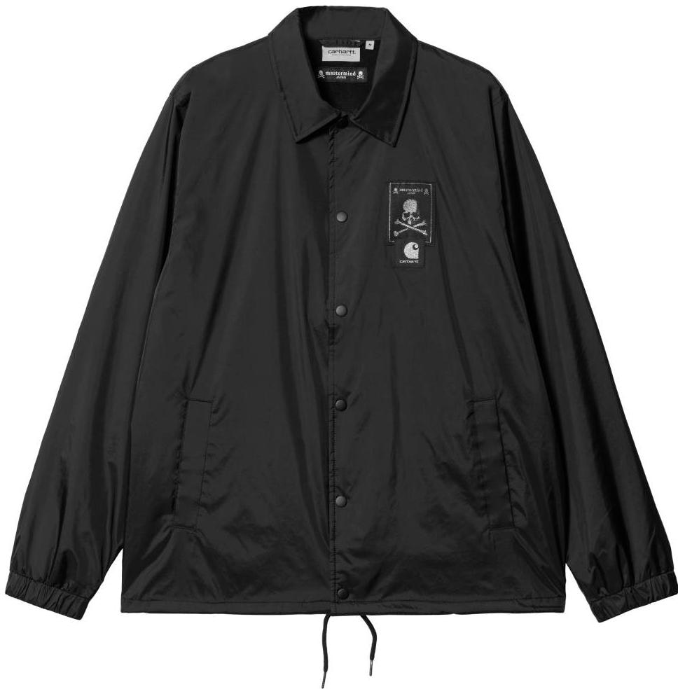 carhartt-wip-x-mastermind-japan-skull-print-collar-button-jacket-black-unisex-a222074-89-xx