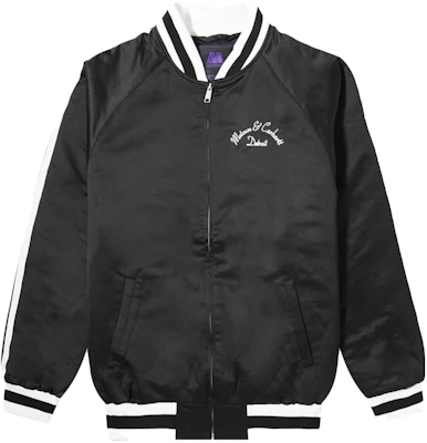 Carhartt WIP x MOTOWN FW23 Jaket Varsiti Hitam Unisex Rekaan Huruf Warna Blok I027168-8900 Order Carhartt WIP x MOTOWN FW23 Jaket Varsiti Hitam Unisex Rekaan Huruf Warna Blok I027168-8900