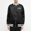 Lookbook Carhartt WIP x MOTOWN FW23 Jaket Varsiti Hitam Unisex Rekaan Huruf Warna Blok I027168-8900