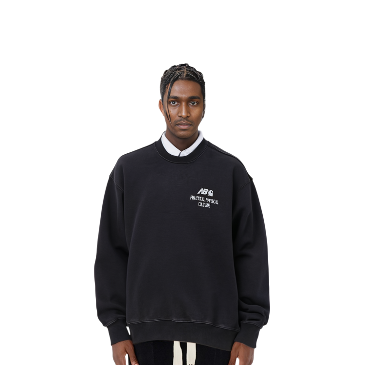 Carhartt WIP New Balance FW22 Navy Crewneck Pullover Sweatshirt I030715-0CO-GD 圖 4