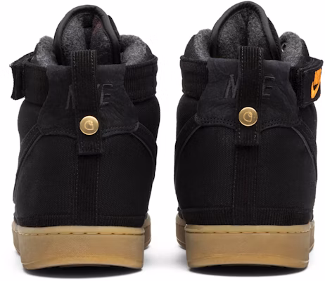 Carhartt WIP x Nike Vandal High Supreme 'Black Gum' AV4115-001 Details for Carhartt WIP x Nike Vandal High Supreme 'Black Gum' AV4115-001