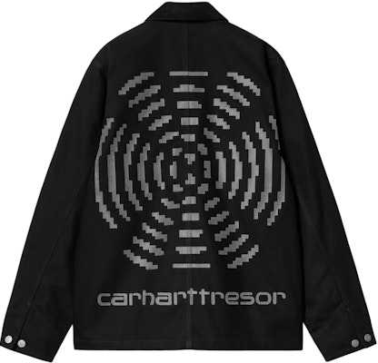 Carhartt WIP x TRESOR SS24 光之道黑色密歇根外套男女夹克. I032683-1X9-XX Buy Carhartt WIP x TRESOR SS24 光之道黑色密歇根外套男女夹克. I032683-1X9-XX