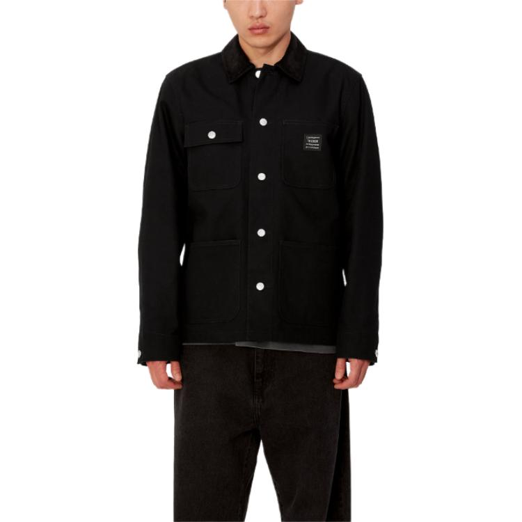 Shop Carhartt WIP x TRESOR SS24 光之道黑色密歇根外套男女夹克. I032683-1X9-XX
