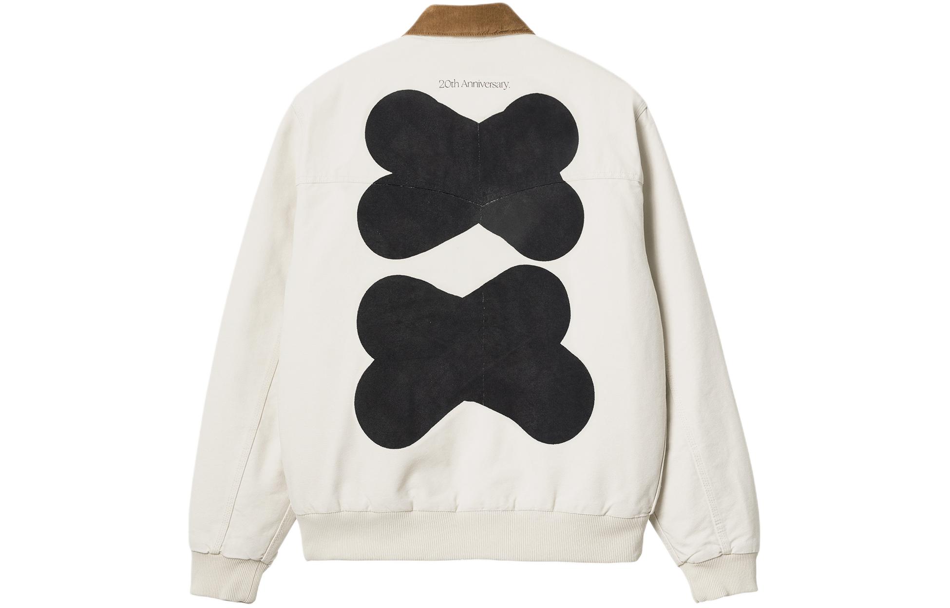 Carhartt WIP Worksout FW23 20th Anniversary Zip-Up Jacket Beige Unisex CA23FWJAJH12055002