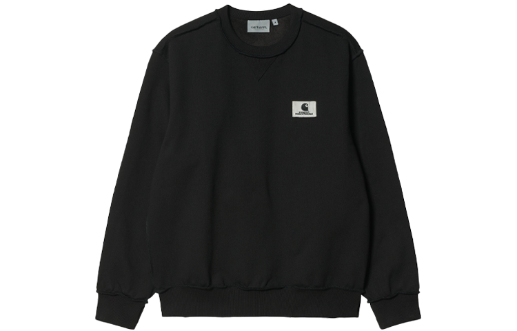 Carhartt WIP Worksout Logo Crewneck Sweatshirt Unisex Black A202078-89-00