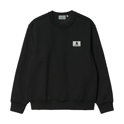 Carhartt WIP Worksout Logo Crewneck Sweatshirt Unisex Black A202078-89-00