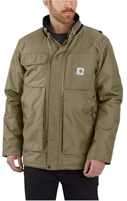 Carhartt WIP Yukon Extremes Insulated Coat Stand Collar Zip Jacket 104460 Lookbook Carhartt WIP Yukon Extremes Insulated Coat Stand Collar Zip Jacket 104460