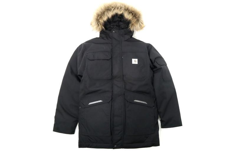 Carhartt Yukon Extremes Insulated Parka Black Waterproof Down Jacket 104476