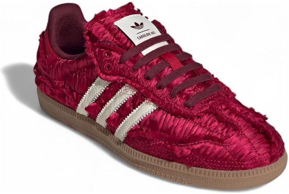 Caroline Hu x adidas Samba OG 'Satin Pack - Power Red' JP9281 Lookbook Caroline Hu x adidas Samba OG 'Satin Pack - Power Red' JP9281