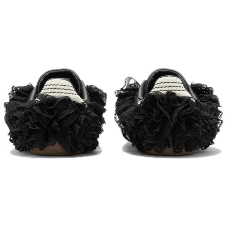 Shop Caroline Hu x CLOT x adidas Samba 'Reverie - 黑色蕾丝贝壳' JS2778