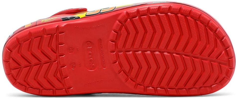 Cars x Crocs Classic Clog 'Lightning McQueen' 205759-610 Details for Cars x Crocs Classic Clog 'Lightning McQueen' 205759-610