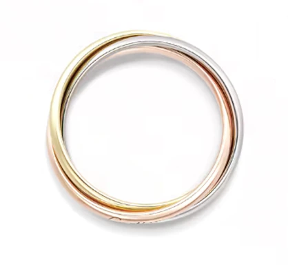 Cartier 18K Gold Narrow Ring 2.5mm Unisex Couples’ Letter Engraved Multiple Colors B4235100 Purchase Cartier 18K Gold Narrow Ring 2.5mm Unisex Couples’ Letter Engraved Multiple Colors B4235100