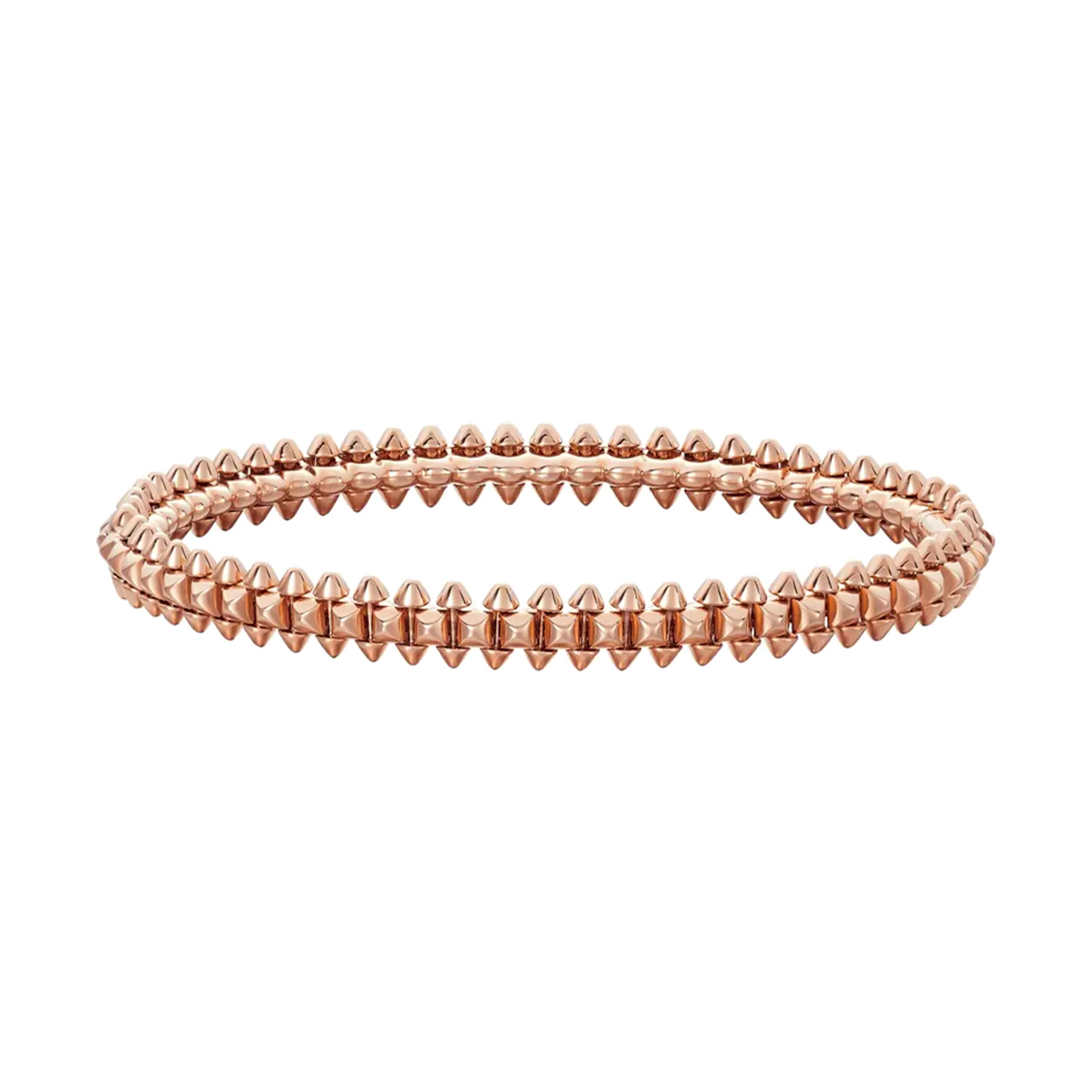 Cartier 18K Rose Gold Bracelet Unisex Couple's Fashion Accessory B6065117