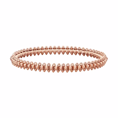 Cartier 18K Rose Gold Bracelet Unisex Couple's Fashion Accessory B6065117