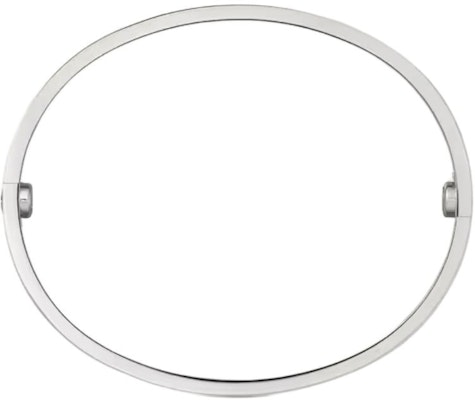 Cartier 18K白金男女手環 銀色情侶設計 Crb6067620 Lookbook Cartier 18K白金男女手環 銀色情侶設計 Crb6067620