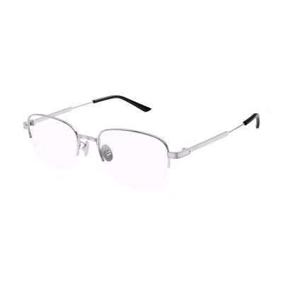 Cartier Silver Alloy Square Optical Frames - Casual & Fashionable. CT0382O-004
