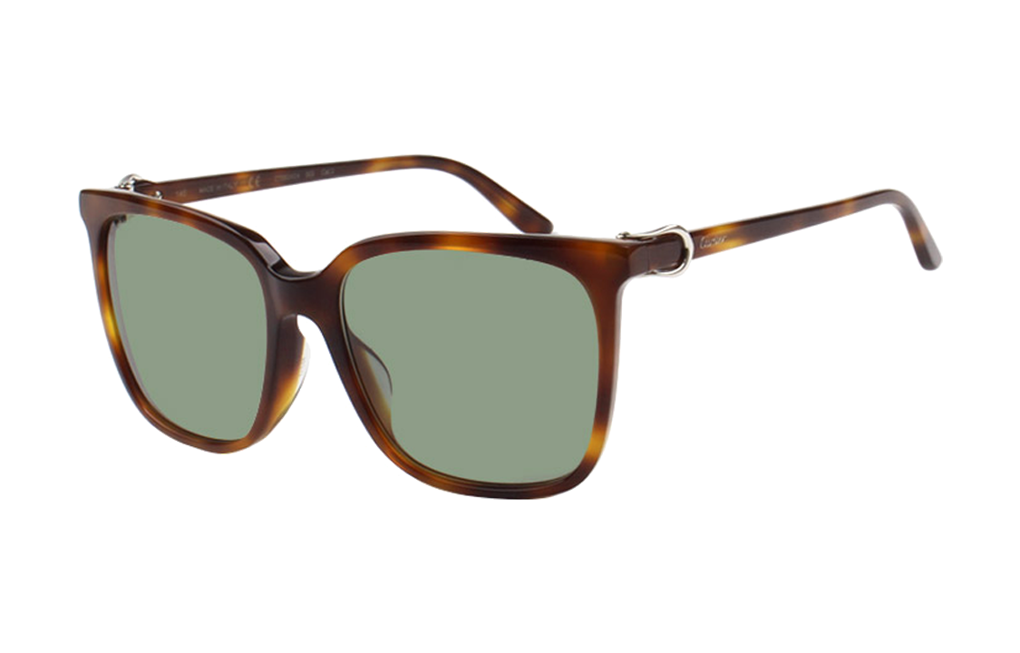 Cartier Brown Irregular Plastic Sunglasses Unisex Couple Style. CT0004SA 003