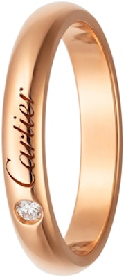 Cartier 卡地亞 C de Cartier 18K玫瑰金鑽石婚戒 情侶戒 指環 男女通用 B4232300 Order Cartier 卡地亞 C de Cartier 18K玫瑰金鑽石婚戒 情侶戒 指環 男女通用 B4232300