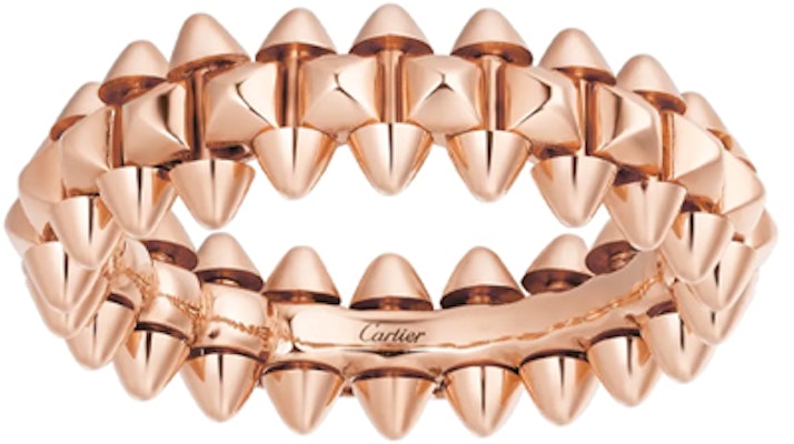 卡地亞Clash de Cartier小型玫瑰金戒指 情侶設計男女通用款 B4229800 Purchase 卡地亞Clash de Cartier小型玫瑰金戒指 情侶設計男女通用款 B4229800