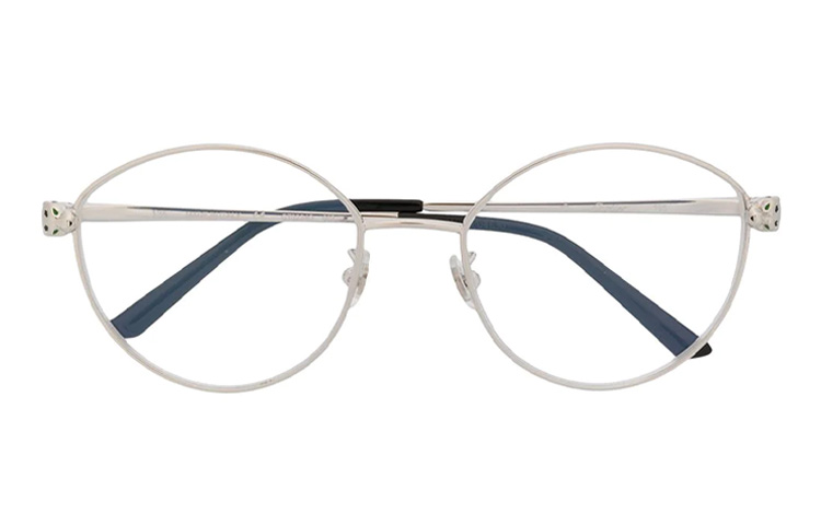 Lookbook 卡地亞經典獵豹光學眼鏡 CT0234O 002 男女通用眼鏡框 CT0234O-002