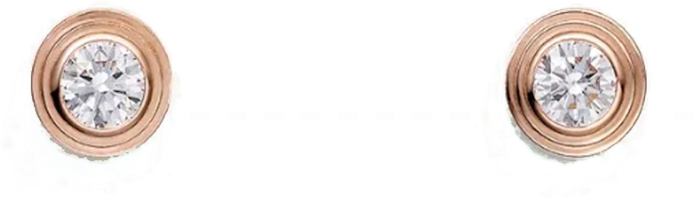 Cartier d''Amour 18K玫瑰金小號耳環 情侶款設計 男女通用 B8301406 Shop Cartier d''Amour 18K玫瑰金小號耳環 情侶款設計 男女通用 B8301406
