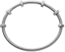 Cartier Ecrou De Cartier Bracelet 18K White Gold Unisex Couple Design. B6049617 Cartier Ecrou De Cartier Bracelet 18K White Gold Unisex Couple Design. B6049617