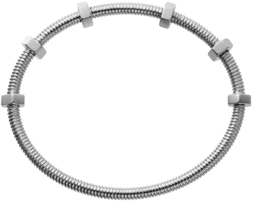 Cartier Ecrou De Cartier 手鐲 18K白金 男女情侶款設計。 B6049617 Buy Cartier Ecrou De Cartier 手鐲 18K白金 男女情侶款設計。 B6049617