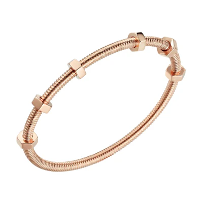 Cartier Elegant K Gold Bracelet Unisex Couple Design. B6049517
