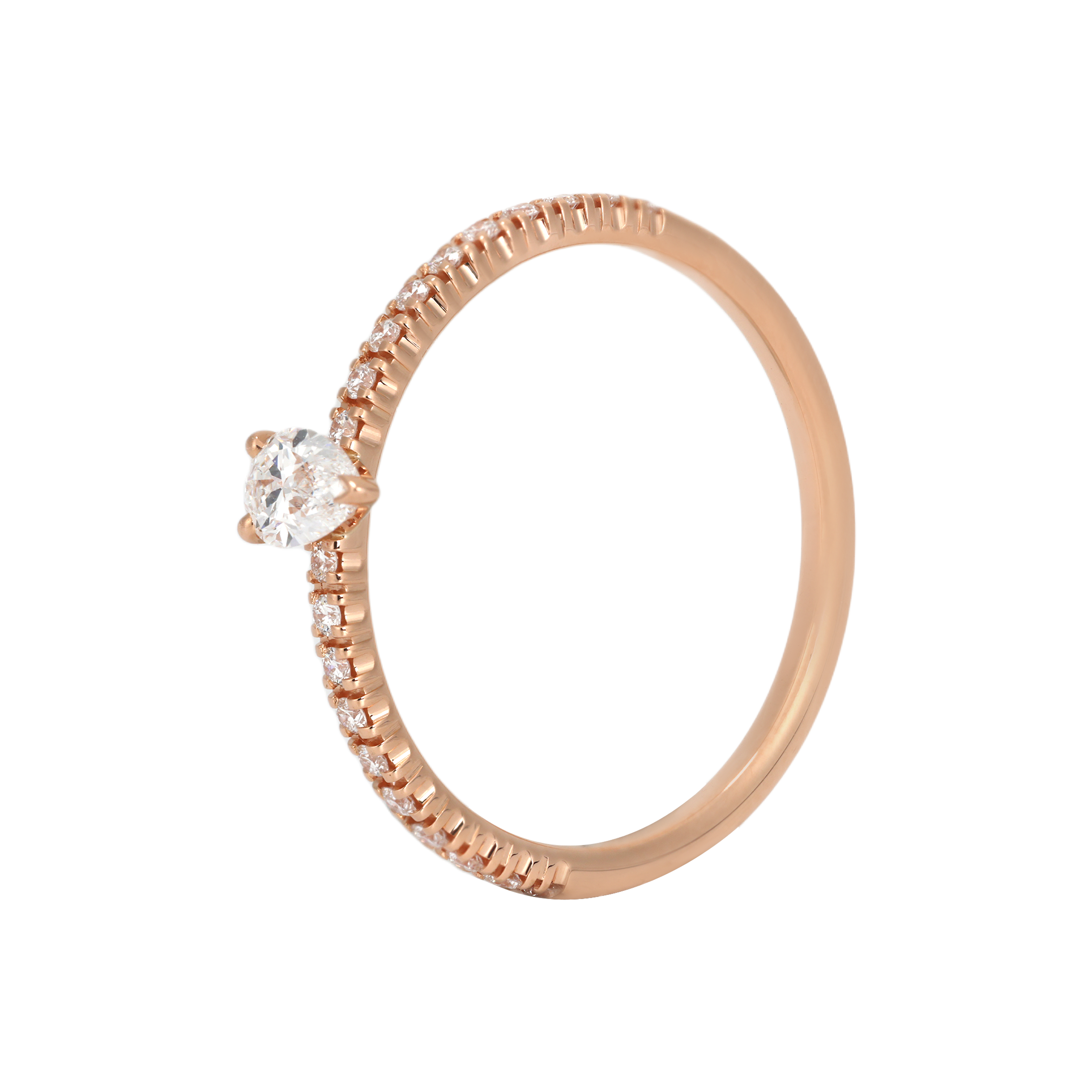 Cartier Etincelle de Cartier 1.52mm Diamond Ring Unisex Couple Style B4230400