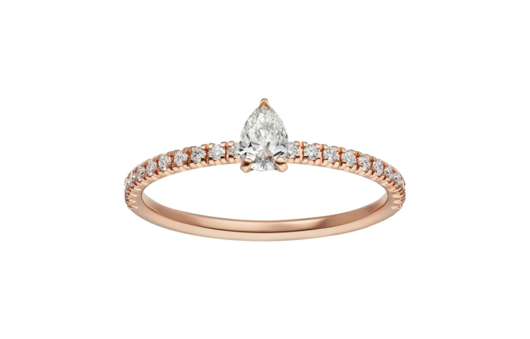 Cartier Etincelle de Cartier 1.52mm Diamond Ring Unisex Couple Style B4230400 圖 2