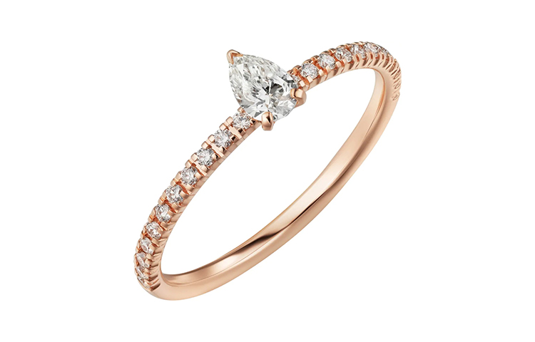 Cartier Etincelle de Cartier 1.52mm Diamond Ring Unisex Couple Style B4230400 圖 3